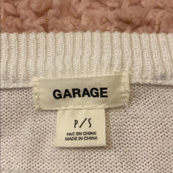 Garage cropped sweater - Picture 2 of 3